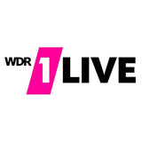 Logo des Radiosenders WDR 1LIVE. Das Logo besteht aus dem Schriftzug 